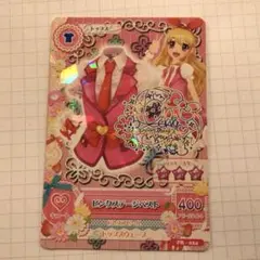 アイカツ　ピンクステージベスト　PR サイン