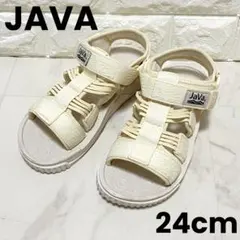 JAVAジャバコラボ　メッシュゴムベルトグルカ・グラディエーター風サンダルのサムネイル