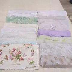 古タオル　フェイスタオル　　まとめ売り　12枚