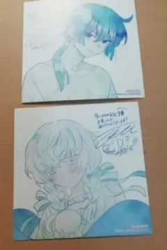 ヴァニタスの手記 9巻 アニメイト特典 複製ミニ色紙 2枚 望月淳 - メルカリ