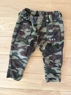 DOUBLE.B 迷彩柄 パンツ 80