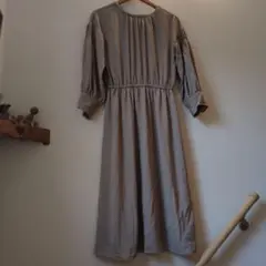 幾何学 ロングワンピース