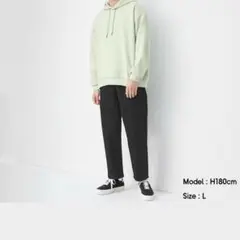 GU カーゴパンツ シェフパンツ 黒 ブラック ジーユー