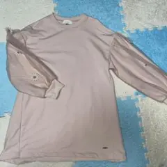 SERAPH ピンク 花柄袖 チュニック 130