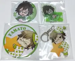 アイドリッシュセブン 二階堂 大和 ツインフェイス くつした アクキー 缶バッジ