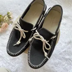 COLE HAAN コールハーン　ブラック　モカシン　サイズ8M