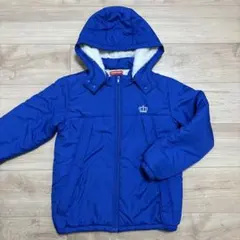新品 BABY DOLL フード付き中綿ブルゾン150cm 青