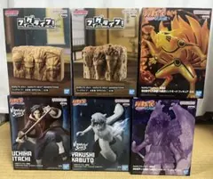 未開封】 ナルト ボルト フィギュア 9点セット まとめ売り サスケ