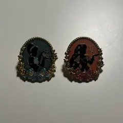 東京ディズニーリゾート　シンデレラ ラプンツェル ピンバッジ