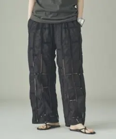 Curensology 26SS エッグハーフパンツ ジッパーフライ ブラック - メルカリ