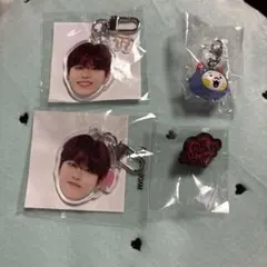 TREASURE カプセルトイ 顔アクキー 喜怒哀楽 ジョンウ