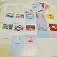 ハローキティ レターセット まとめ売り サンリオ メッセージカードセット