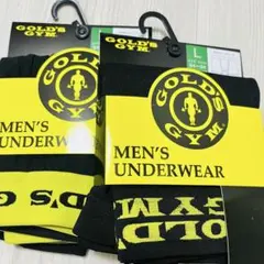 【新品未使用】GOLD'S GYM ブリーフ パンツ セット Lゴールドジム