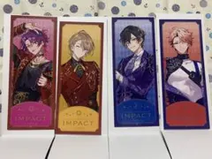 チケット風カード IMPACT VOLTACTION 4枚セット