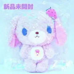 【新品】シュガーバニーズ★ストロベリーうさ ぬいぐるみ タグ付（未開封） 新品】シュガーバニーズ☆ストロベリーうさ ぬいぐるみ タグ付（未開封