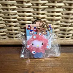 ミャクミャク サンリオ キティ 立体マスコットクリアカラーキーホルダー