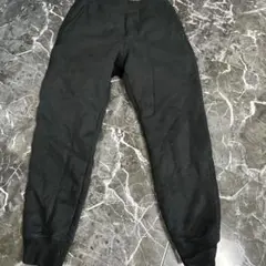 UNIQLO ブラック ボアスウェットパンツ