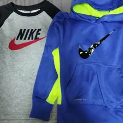 NIKE フード付きトレーナー S　140cmくらい　2点セット