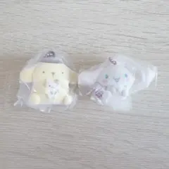 サンリオキャラクターズ ふわわフロッキーマスコット ポムポムプリン シナモン