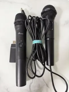 Nintendo マイクと無線マイク 2本セット
