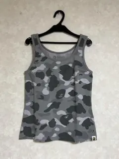 A BATHING APE レディース camo タンクトップ