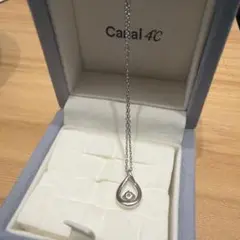 Canal 4C シルバードロップネックレス