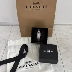 COACH コーチ アナログ腕時計 シルバー/ゴールド スクエアのサムネイル