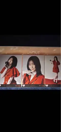 =LOVE イコラブ 生写真 劇薬中毒 ジャケット衣装 野口衣織 コンプ1️⃣