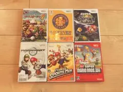 Wii マリオシリーズ ソフト6本セット
