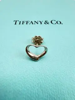 ✨人気✨ TIFFANYティファニーオープンハートフックピアス 片耳 925