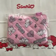 サンリオ みんなのキルト　シークレットミニフラットポーチ　チャーミーキティ