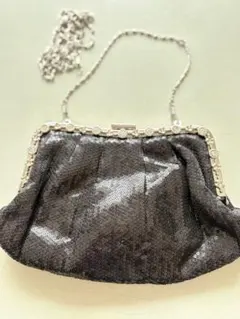 お値下げ中✨パーティーバッグ ブラック スパンコール 2way クラッチ 結婚式