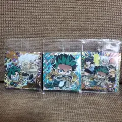 ヒロアカウエハースシール3枚