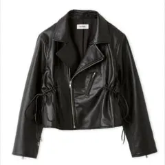 SNIDEL フェイクレザーライダースジャケットのサムネイル