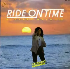 レコード 山下達郎 RIDE ON TIME - メルカリ