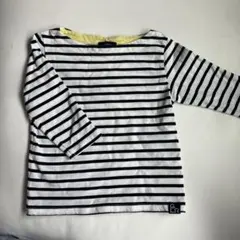 【95】七分袖ボーダーTシャツgreen label relaxing