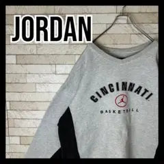 Jordan トレーナー スウェット Vネック オシャレ ストリート 古着