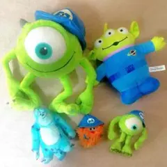 ディズニーピクサーぬいぐるみセット
