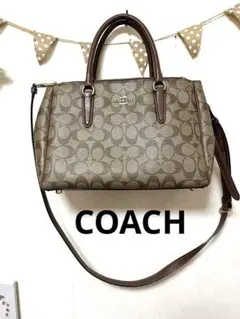 COACH コーチ シグネチャー ショルダーバッグ ハンドバッグのサムネイル