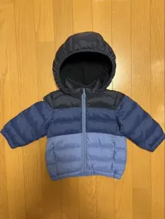 ユニクロ　ベビー　アウター　ダウン　フード取り外し可能　80cm