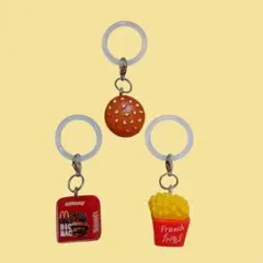 3個セット めじるしアクセサリー アンブレラマーカー チャーム マクドのサムネイル