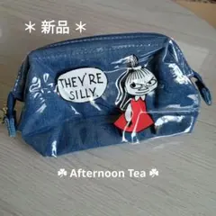 新品☘ リトルミィ × Afternoon Tea ポーチ　MOOMIN