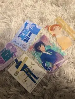 名探偵コナン アクリルカード ＆シール5枚セット