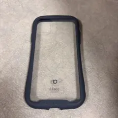iFace ネイビー iPhone11 ケース