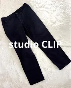 studioCLIP コーデュロイパンツ ネイビー Mサイズのサムネイル