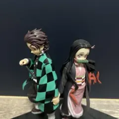 鬼滅の刃 竈門炭治郎 禰豆子 フィギュア