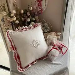 限定品※フランスアンティーク イニシャル刺繍 デザインレース