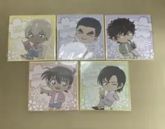 セガラッキーくじ　名探偵コナンカフェ　ミニ色紙