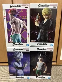 ハンターハンター　フィギュア　グランディスタ　ゴン　キルア　クラピカ　6個セット ハンターハンター フィギュア グランディスタ ゴン キルア クラピカ 6