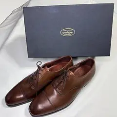 最高峰 定価90万 Santoni 6935 パティーヌ レザーシューズ 7.5 - メルカリ